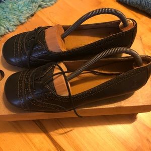 Born Black Leather Women's Shoes